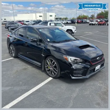 Black 2020 Subaru WRX STi Limited for sale in Indianapolis, IN