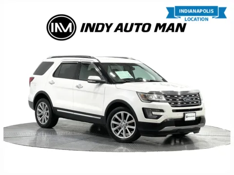 White 2017 Ford Explorer Limited for sale in Indianapolis, IN