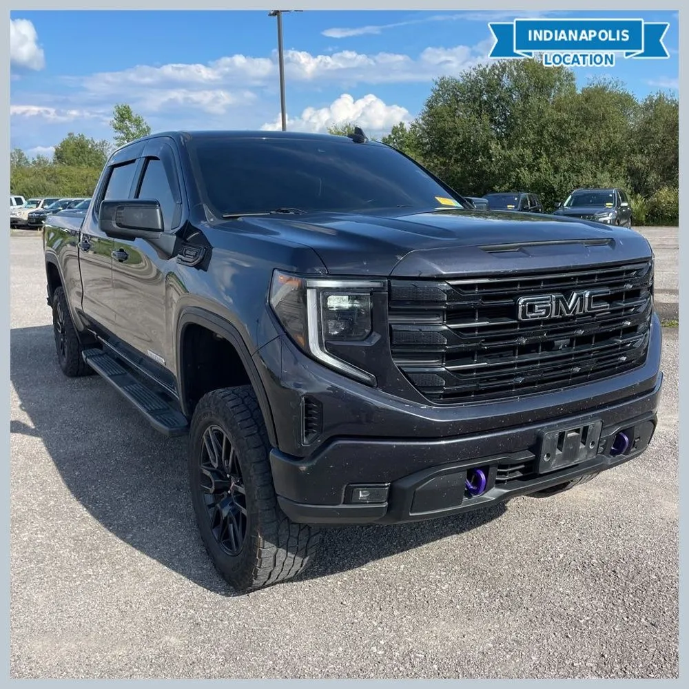 Gray 2022 GMC Sierra 1500 Elevation for sale in Indianapolis, IN