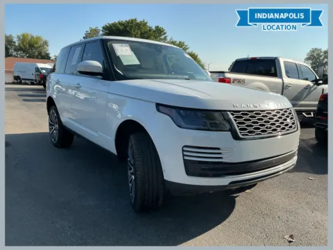 White 2018 Land Rover Range Rover 5.0L V8 Supercharged for sale in Indianapolis, IN