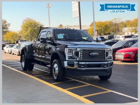 Black 2021 Ford F-450SD Lariat DRW for sale in Indianapolis, IN