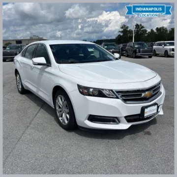 White 2018 Chevrolet Impala LT 1LT for sale in Indianapolis, IN