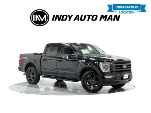 Black 2021 Ford F-150 Lariat for sale in Indianapolis, IN