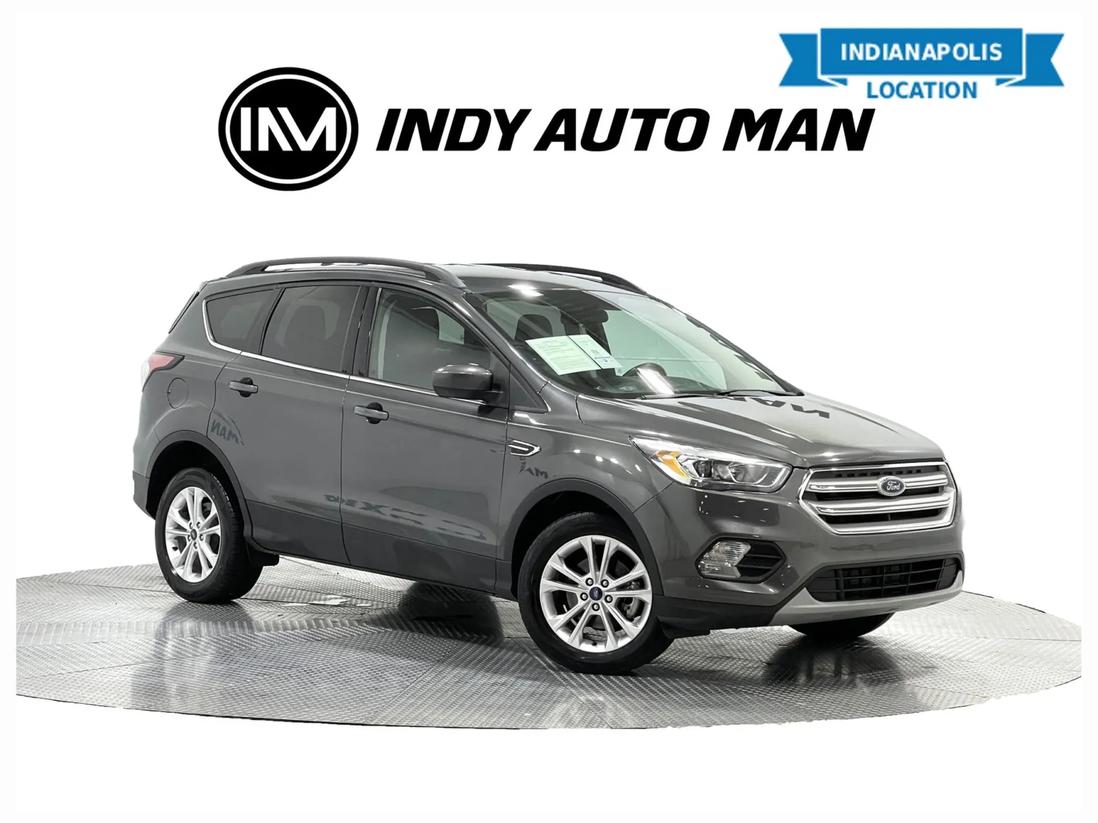 Gray 2018 Ford Escape SEL for sale in Indianapolis, IN