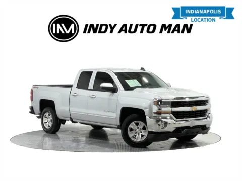 Silver 2018 Chevrolet Silverado 1500 LT LT1 for sale in Indianapolis, IN