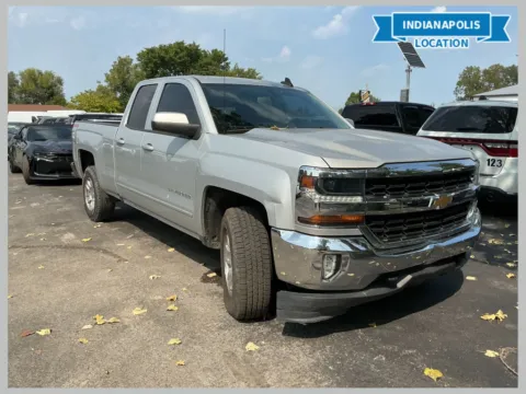 Silver 2018 Chevrolet Silverado 1500 LT LT1 for sale in Indianapolis, IN