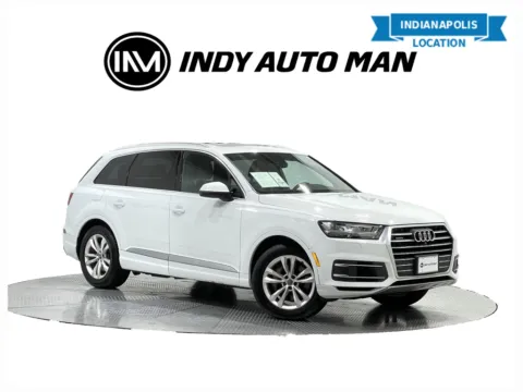 White 2018 Audi Q7 3.0T Premium Plus quattro for sale in Indianapolis, IN