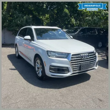 White 2018 Audi Q7 3.0T Premium Plus quattro for sale in Indianapolis, IN