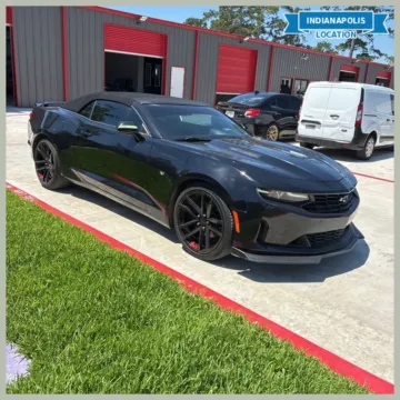 Black 2019 Chevrolet Camaro 1LT for sale in Indianapolis, IN