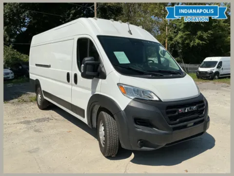 White 2023 Ram ProMaster 3500 High Roof for sale in Indianapolis, IN