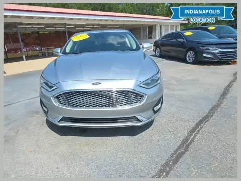 Silver 2020 Ford Fusion Titanium for sale in Indianapolis, IN