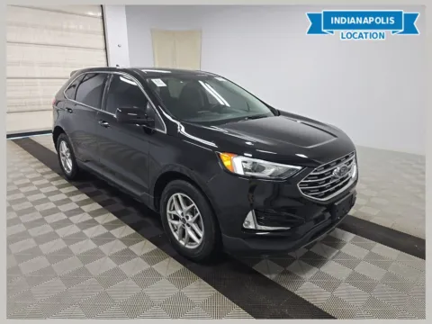 Black 2021 Ford Edge SEL for sale in Indianapolis, IN