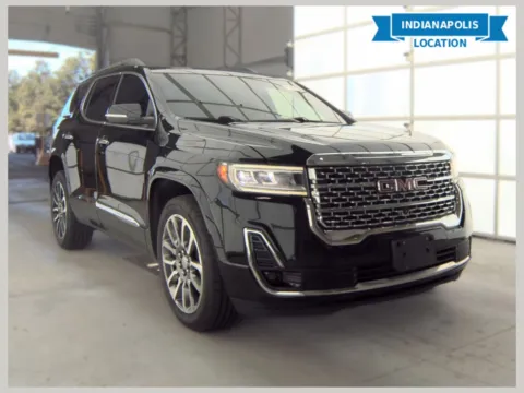 Black 2020 GMC Acadia Denali for sale in Indianapolis, IN