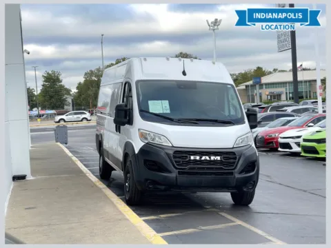 White 2023 Ram ProMaster 3500 High Roof for sale in Indianapolis, IN