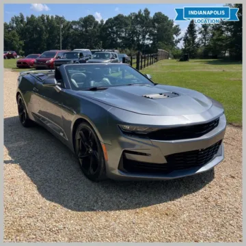 Gray 2019 Chevrolet Camaro SS 2SS for sale in Indianapolis, IN