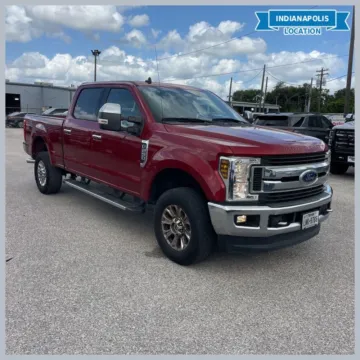 Red 2019 Ford F-250SD XLT for sale in Indianapolis, IN