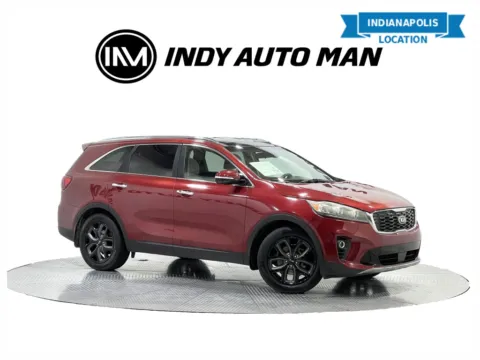 Red 2019 Kia Sorento EX Sport for sale in Indianapolis, IN