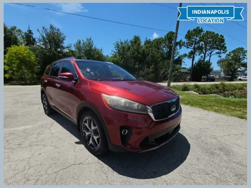 Red 2019 Kia Sorento EX Sport for sale in Indianapolis, IN