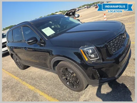 Black 2021 Kia Telluride EX for sale in Indianapolis, IN