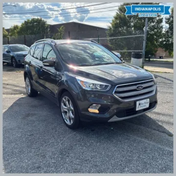 Gray 2019 Ford Escape Titanium for sale in Indianapolis, IN