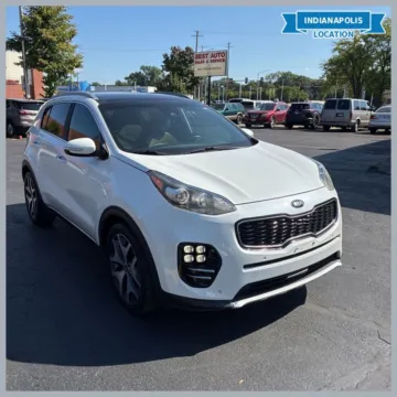 White 2017 Kia Sportage SX for sale in Indianapolis, IN