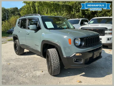 Gray 2017 Jeep Renegade Latitude for sale in Indianapolis, IN