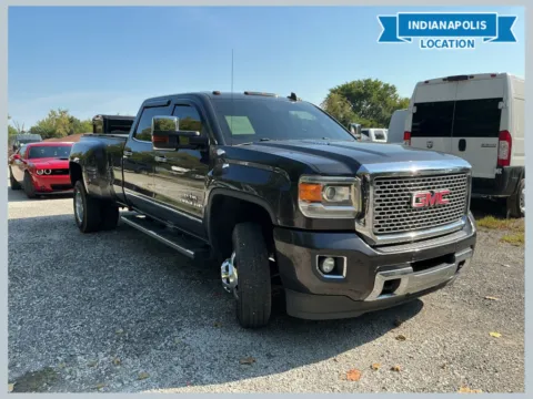 Gray 2016 GMC Sierra 3500 HD Denali for sale in Indianapolis, IN