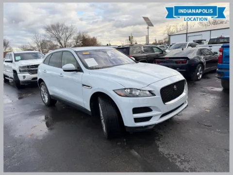 White 2018 Jaguar F-PACE 20d Premium for sale in Indianapolis, IN