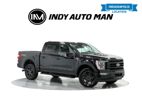 Black 2021 Ford F-150 Lariat for sale in Indianapolis, IN