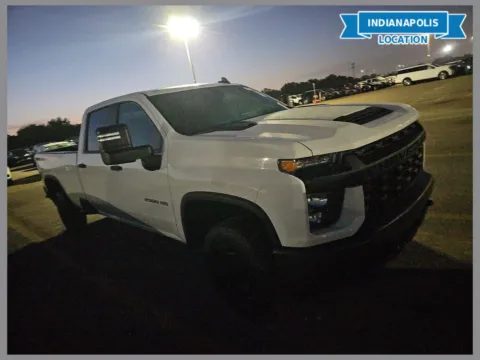 White 2020 Chevrolet Silverado 2500 HD Work Truck for sale in Indianapolis, IN