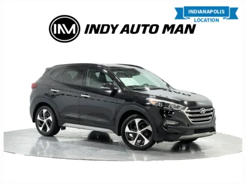 Black 2017 Hyundai Tucson Limited for sale in Indianapolis, IN