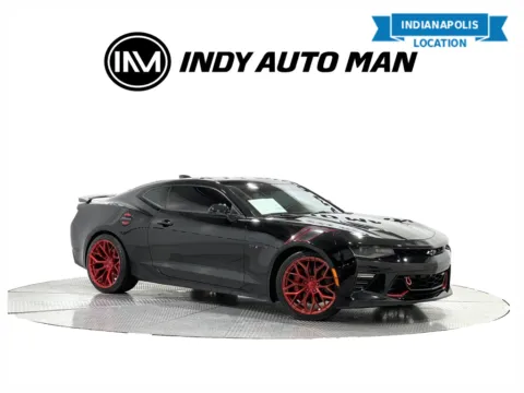 Black 2018 Chevrolet Camaro SS 2SS for sale in Indianapolis, IN