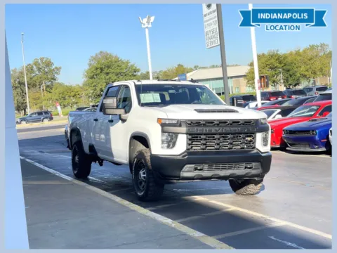 White 2020 Chevrolet Silverado 3500 HD Work Truck for sale in Indianapolis, IN