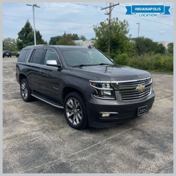Gray 2016 Chevrolet Tahoe LTZ for sale in Indianapolis, IN