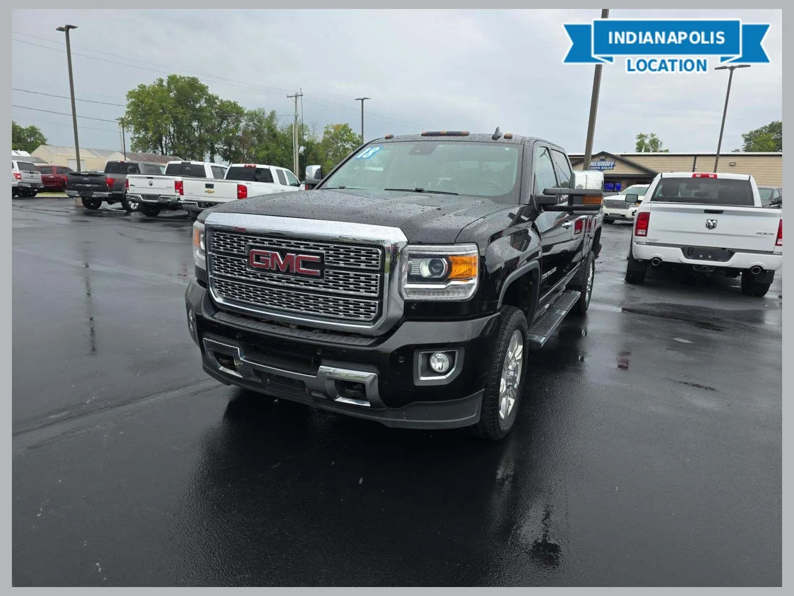 Black 2018 GMC Sierra 2500 HD Denali for sale in Indianapolis, IN