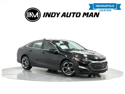 Black 2021 Chevrolet Malibu LT for sale in Indianapolis, IN