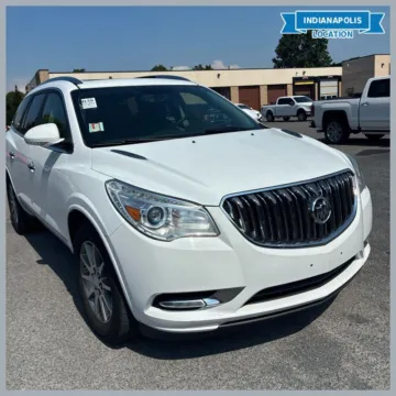 White 2017 Buick Enclave Leather Group for sale in Indianapolis, IN
