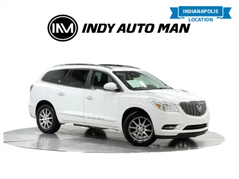 White 2017 Buick Enclave Leather Group for sale in Indianapolis, IN