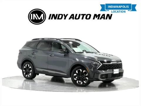 Gray 2023 Kia Sportage Plug-In Hybrid X-Line Prestige for sale in Indianapolis, IN