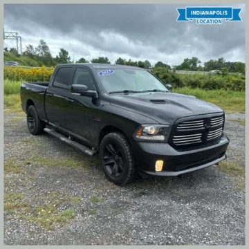 Black 2017 Ram 1500 Sport for sale in Indianapolis, IN