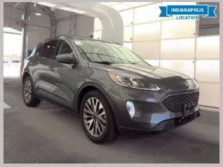Gray 2021 Ford Escape Titanium for sale in Indianapolis, IN