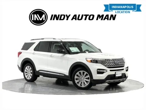White 2020 Ford Explorer Limited for sale in Indianapolis, IN