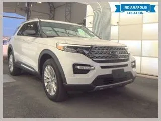 White 2020 Ford Explorer Limited for sale in Indianapolis, IN