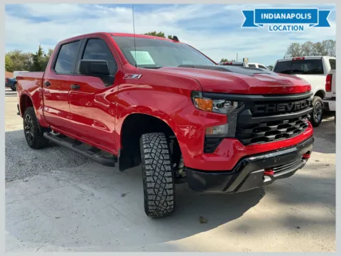 Red 2024 Chevrolet Silverado 1500 Custom Trail Boss for sale in Indianapolis, IN