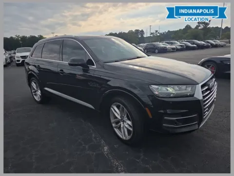 Black 2018 Audi Q7 3.0T Prestige quattro for sale in Indianapolis, IN