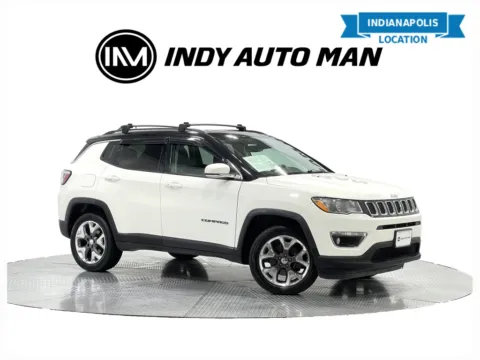 White 2019 Jeep Compass Limited for sale in Indianapolis, IN