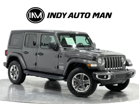 Photos of 2018 Jeep Wrangler Unlimited Sahara for sale in Indianapolis, IN at Indy Auto Man - Indianapolis