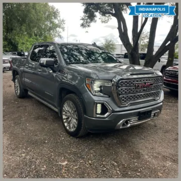 Silver 2019 GMC Sierra 1500 Denali for sale in Indianapolis, IN