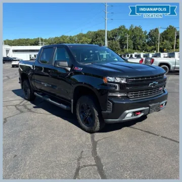 Black 2019 Chevrolet Silverado 1500 LT Trail Boss for sale in Indianapolis, IN