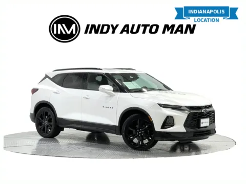 Blue 2021 Chevrolet Blazer RS for sale in Indianapolis, IN
